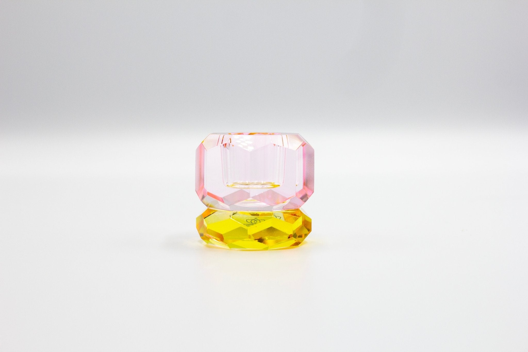 2 Tier Mini Sphere Crystal Candle Holder - Joy