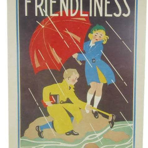Friendliness, Citizenship Poster - Joy