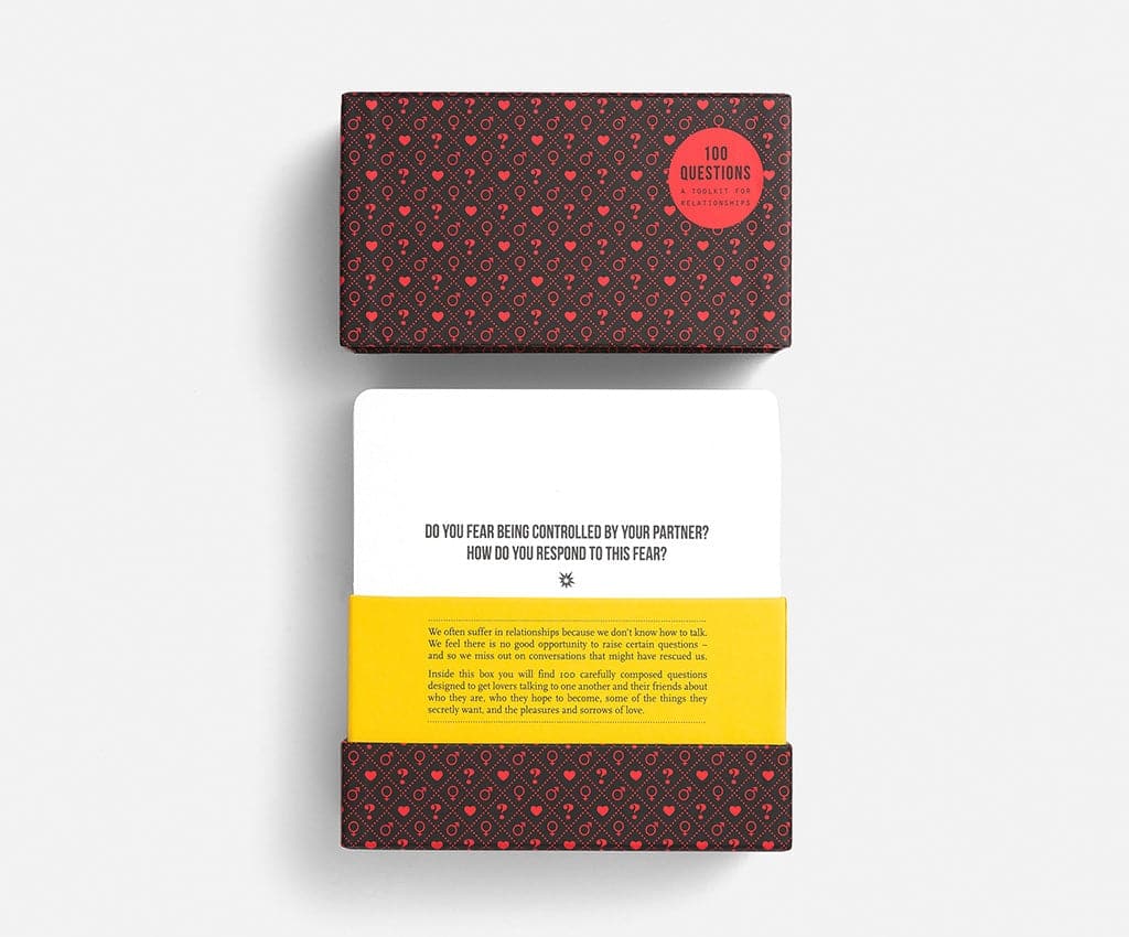 100 Questions for Relationship Card Set - Joy