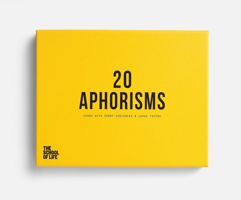 20 Aphorisms Card Set - Joy