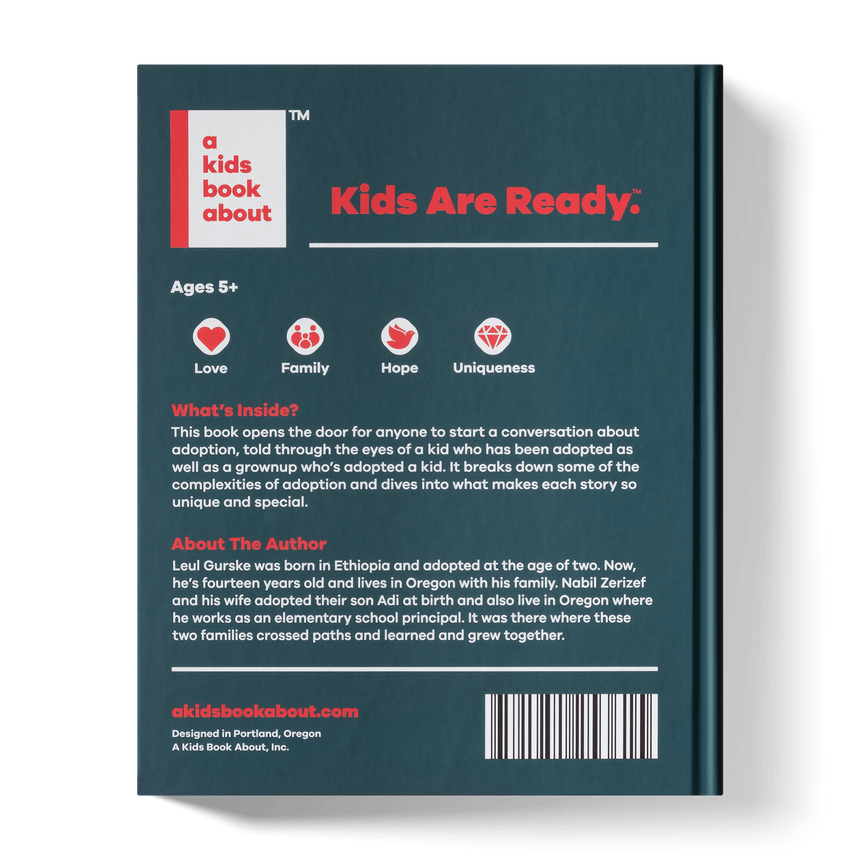 A Kid's Book About Adoption - Joy