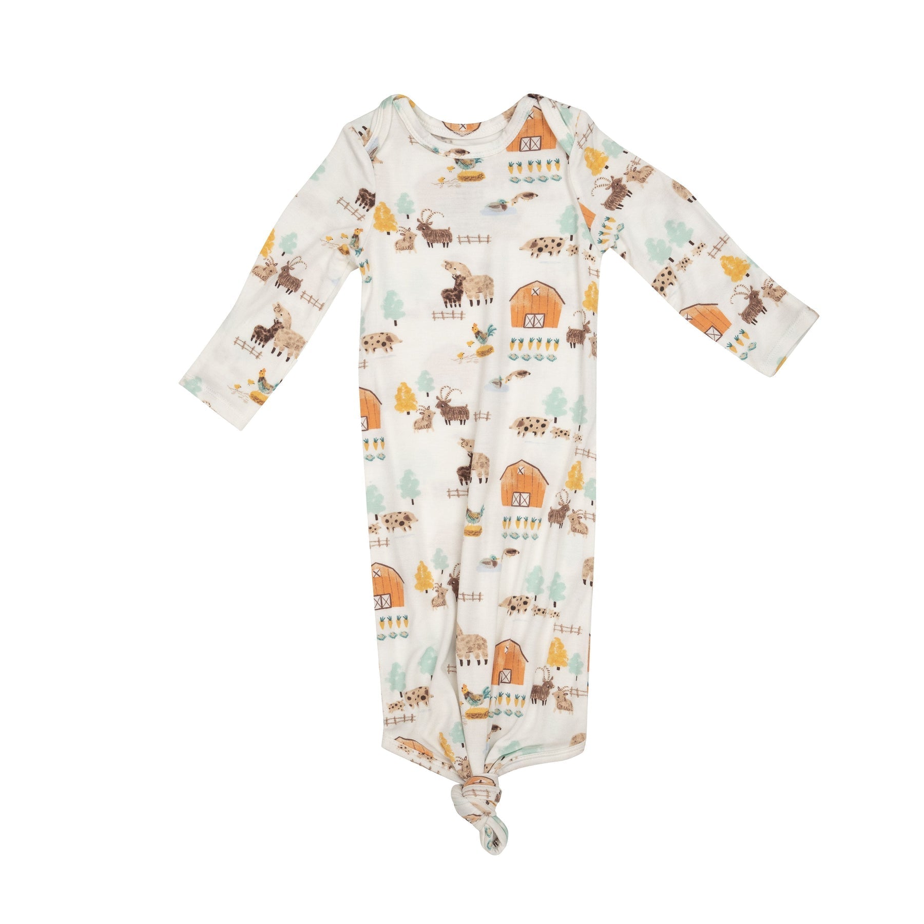 Alpaca Farm Knotted Gown Pajama - Joy