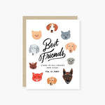 Best Friends Card - Joy