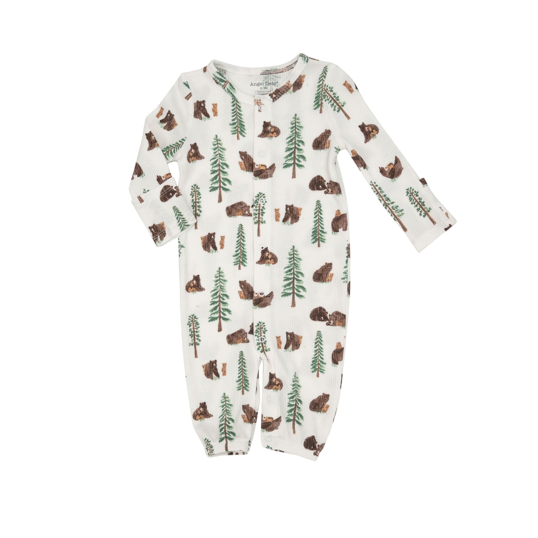 Brown Bear Convertible Gown Pajama - Joy