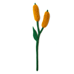 Cattails Felt Flower - Joy