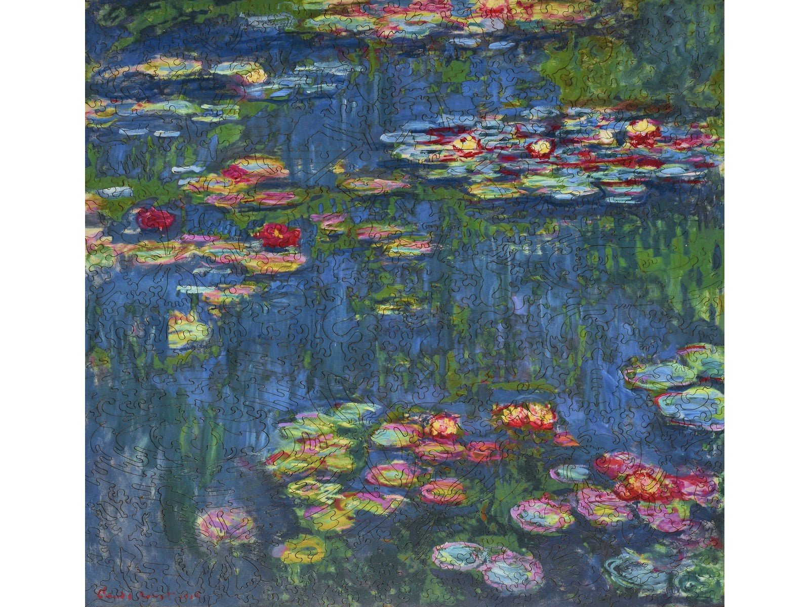 Claude Monet Water Lilies Puzzle - Joy