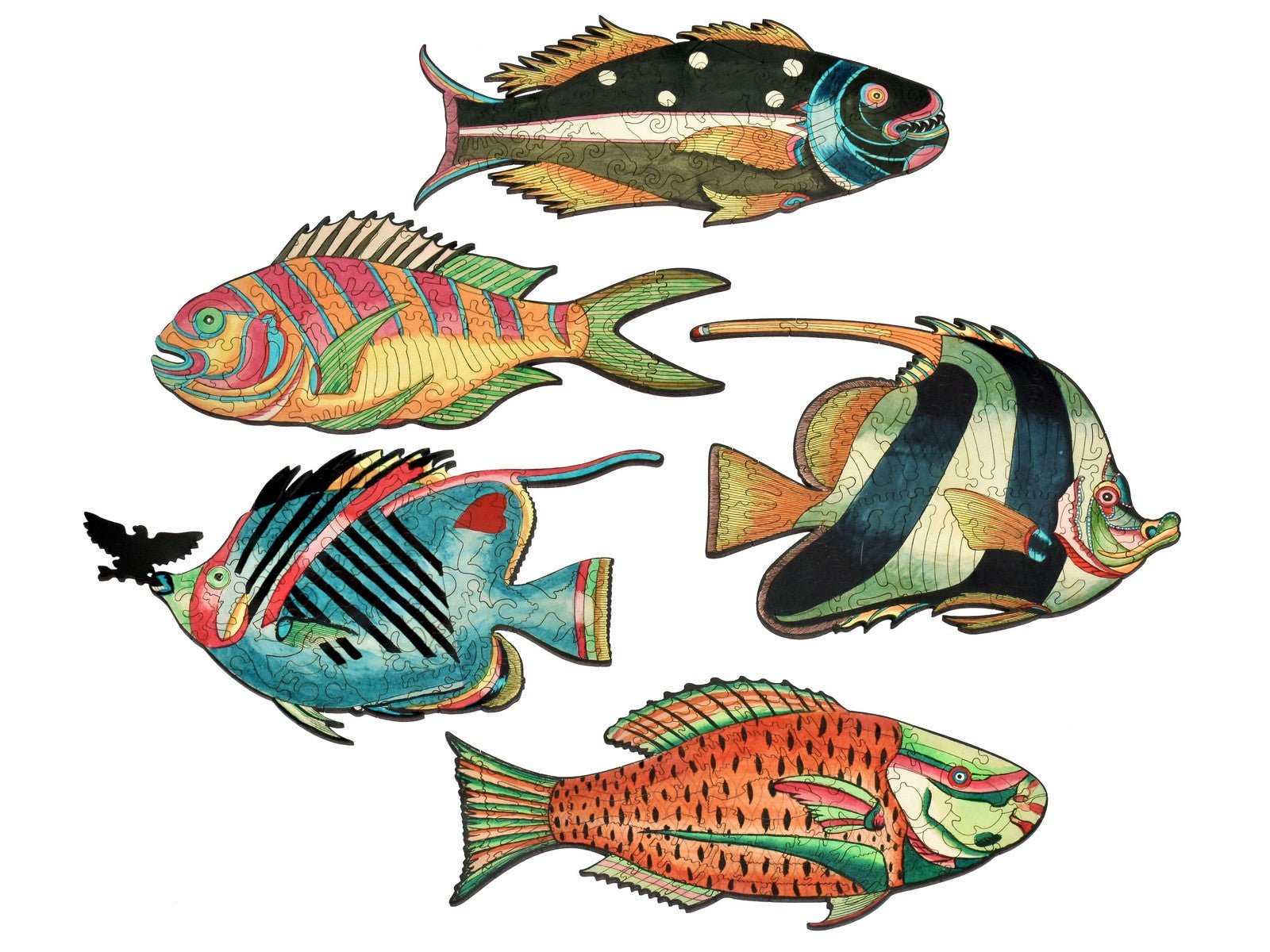 Colorful Fish of the East Indies Puzzle - Joy