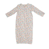 Dainty Floral Baby Gown - Joy