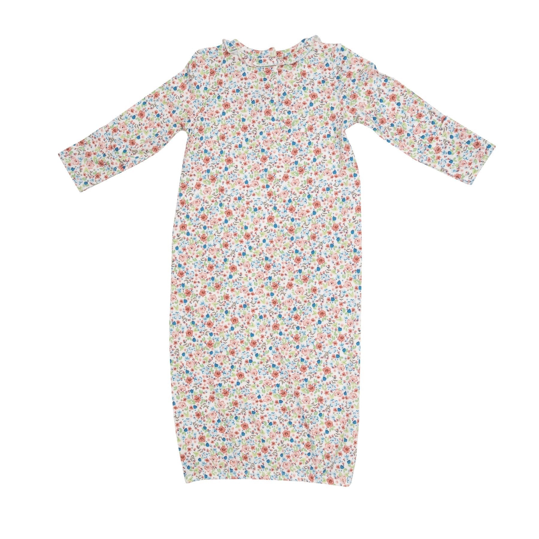 Dainty Floral Baby Gown - Joy