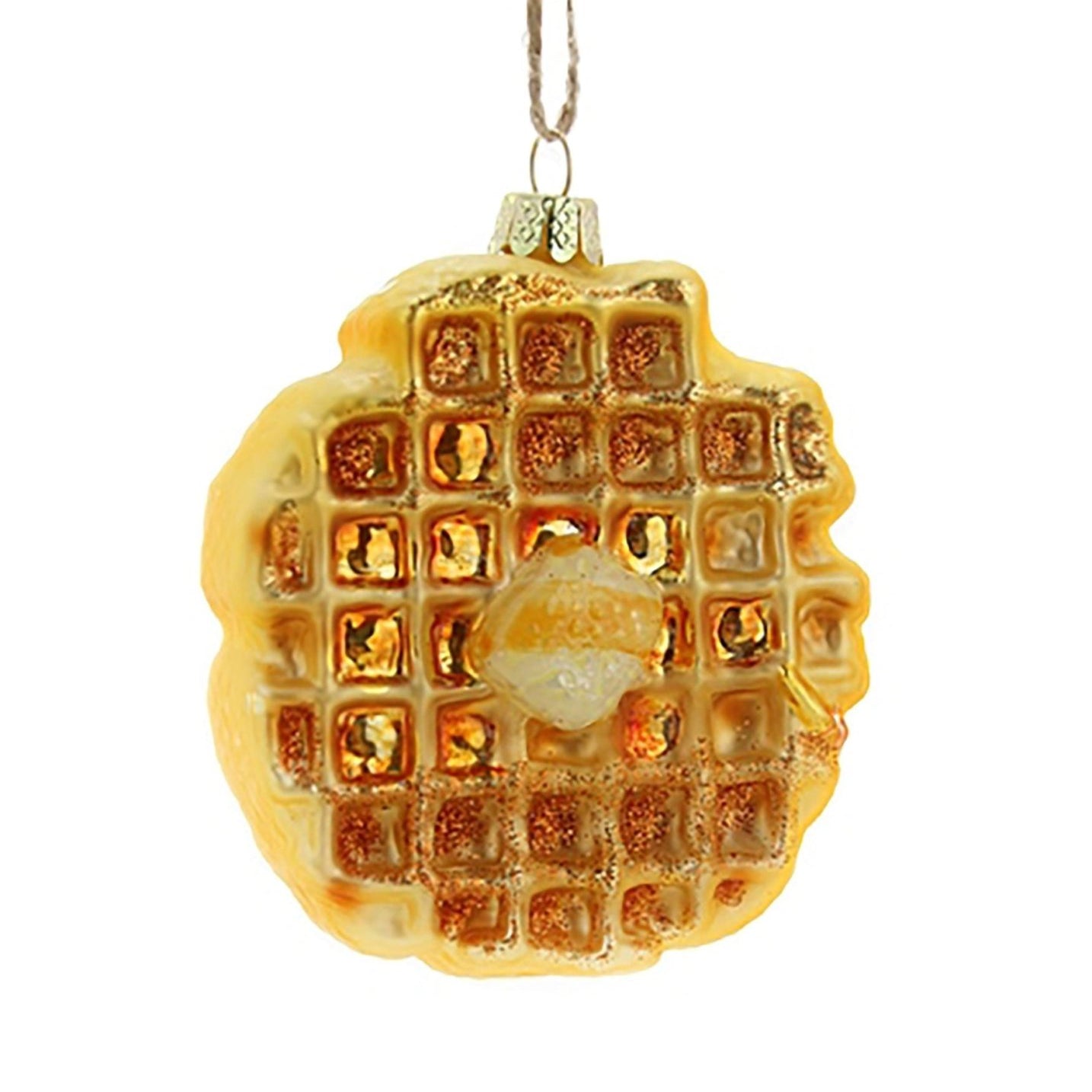 Eggo Waffle Ornament - Joy