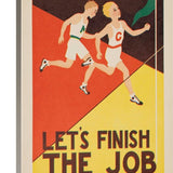 Finish the Job, Citizenship Poster - Joy