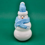 Glass Snowman Betty Blue - Joy