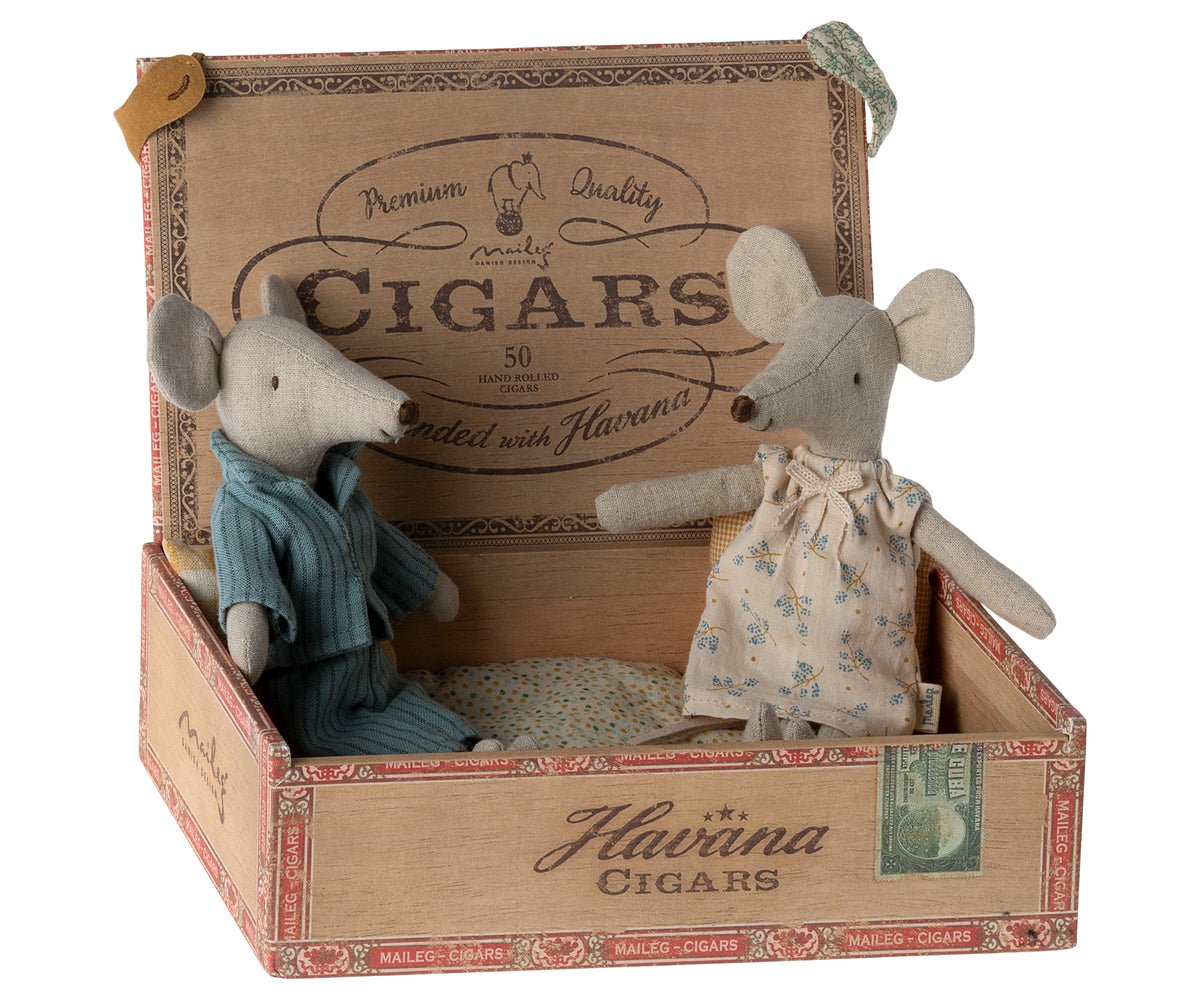 Mom and Dad in Cigar Box - Joy