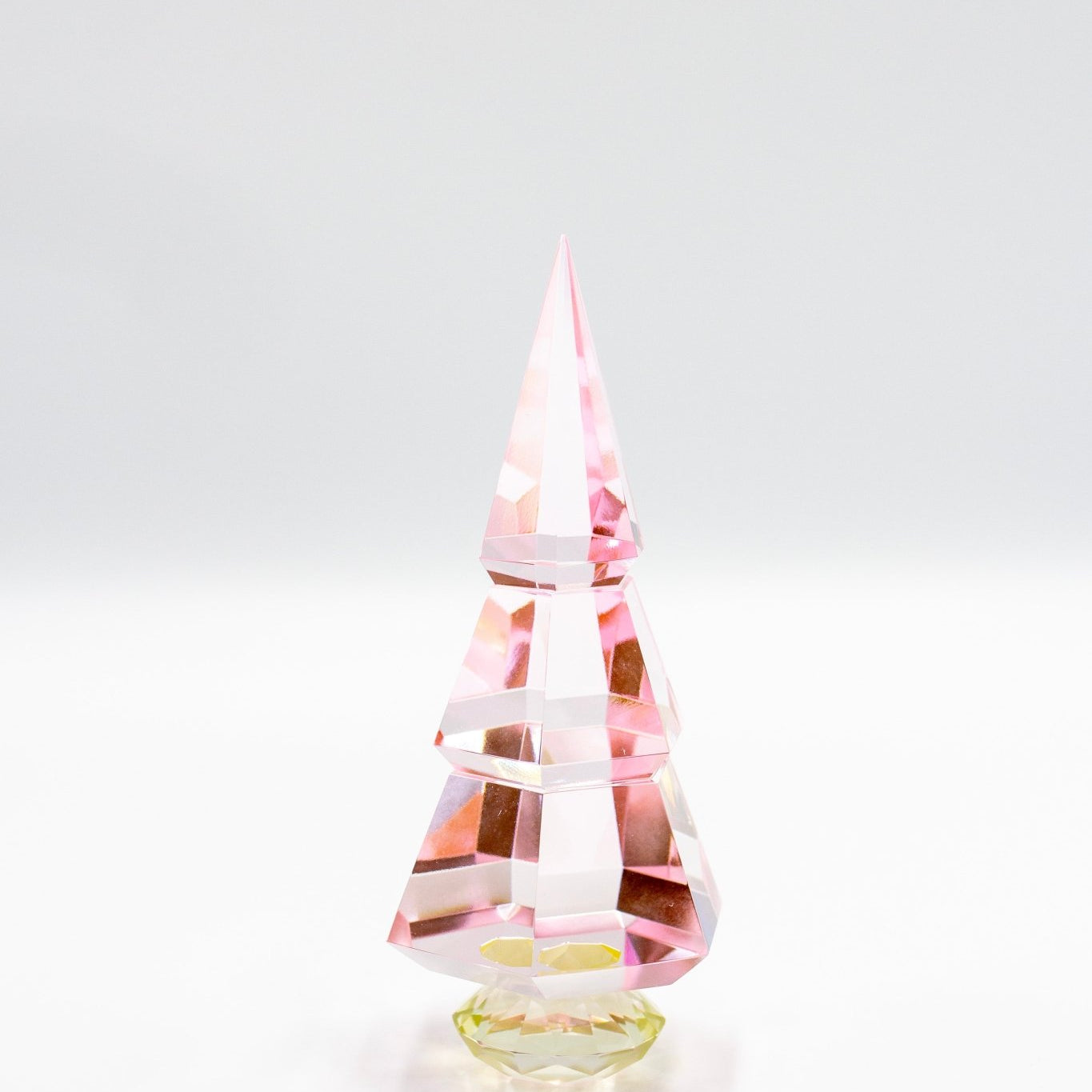 Pink Crystal Christmas Tree - Joy