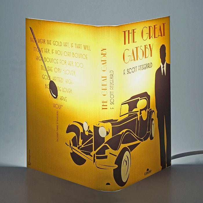 The Great Gatsby Book Lamp - Joy