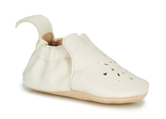 White Heart Baby Shoes - Joy