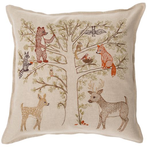 Woodland Living Tree Pillow - Joy